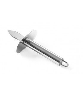 Nož  za  ostrige 190 mm dolžina  180 mm inox