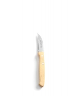 Paring  inox nož  z lesenim ročajem 60 mm