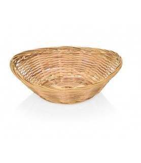 Bambus-košara za kruh, oval 28x21cm