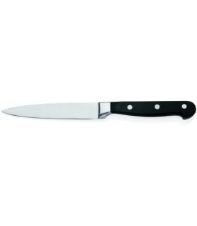 Nož za zelenjavo črn kovan 10 cm