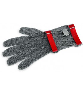 Zaščitna rokavica z manšeto, velikost M, rdeča,