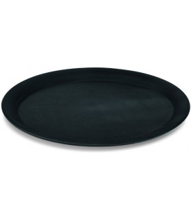 Pp pladenj oval, 26,5 x 19 cm, črn