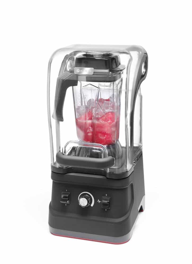 Mikser z zvočno izolacijo HENDI, 2,5L, črn, 220-240V/1680W, 250x300x(V)540mm