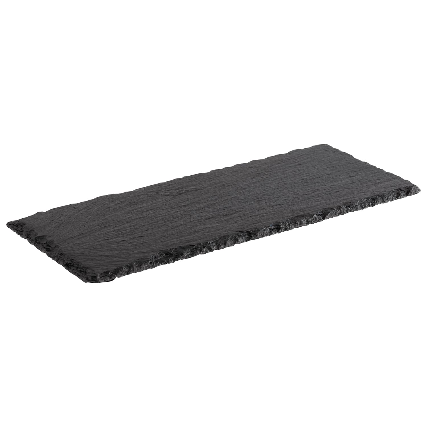Naravni pladenj iz skrilavca 30 x 12 cm, debelina: 6-9 mm