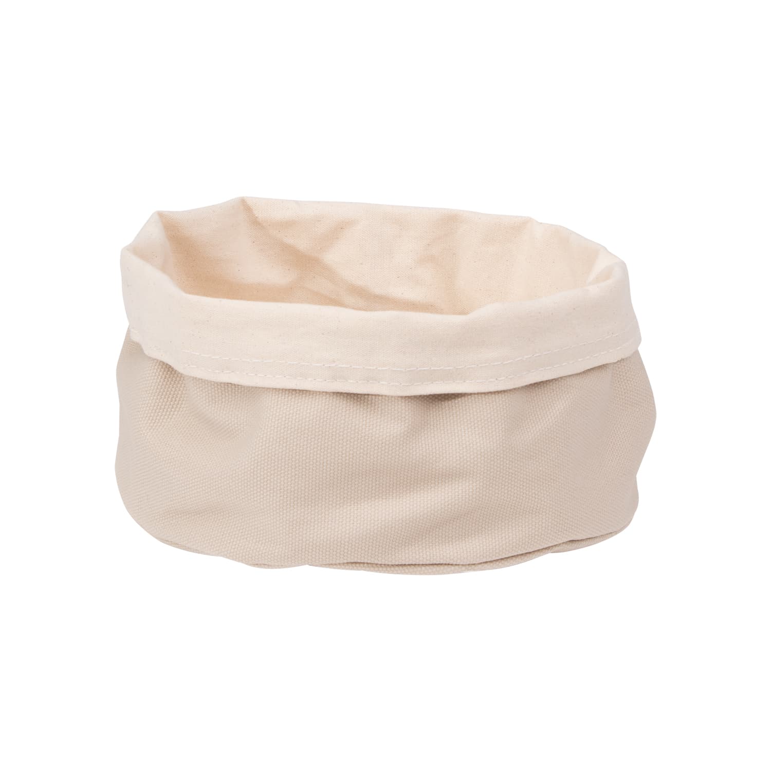 Platnena vrečka ca. Ø 20 cm, V: 12 cm, pralna v pralnem stroju do 30 °C