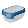 Posodica za shr. hrane Grand chef 0.5l, transparent-modra