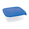 Posodica za shr.hrane Fresh&go 2.9l, transparent-temno modra