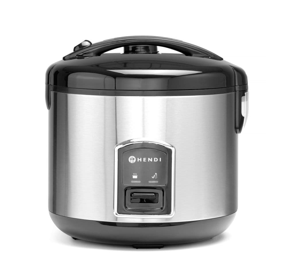 Kuhalnik riža s funkcijo kuhanja na pari, HENDI, Profi Line, 1,8L, 230V/700W, ⌀280x(V)285mm