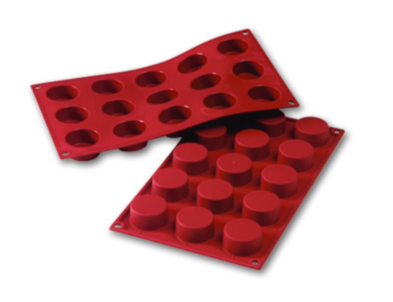 Silikonski pekač petit four 15 kom fi 40 mm , višina 20 mm