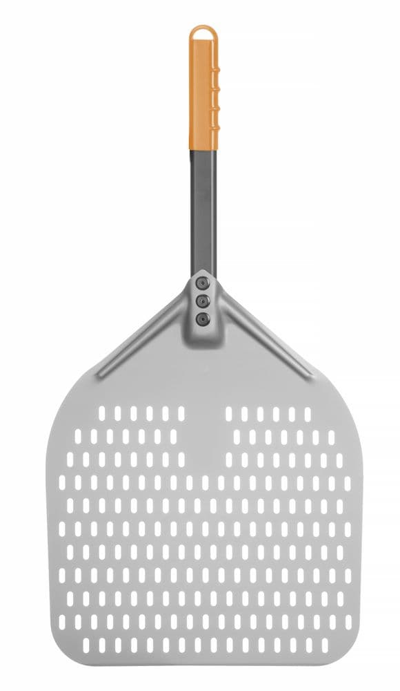 Lopar za pico s kratkim ročajem, kvadratna, perforirana, HENDI, 300x660 mm